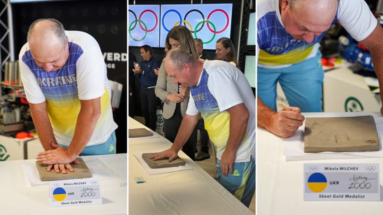 Одесит Микола Мільчев увіковічений у світовому Олімпійському центрі стендової стрільби в Італії (фото) usionline.com Одесит Микола Мільчев увіковічений у світовому Олімпійському центрі стендової стрільби в Італії (фото) «фото»
