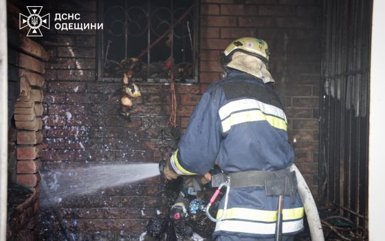 У селі під Одесою спалахнув магазин (фото, відео) «фото»