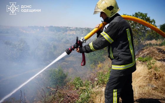 Через пожежі на відкритих територіях з початку літа на Одещині вигоріли 316 гектарів землі (фото, відео) «фото»