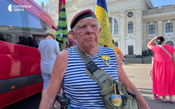 Український волонтер «дядя Гриша» приїхав в Одесу: волонтерська місія на півдні (фото) «фото»