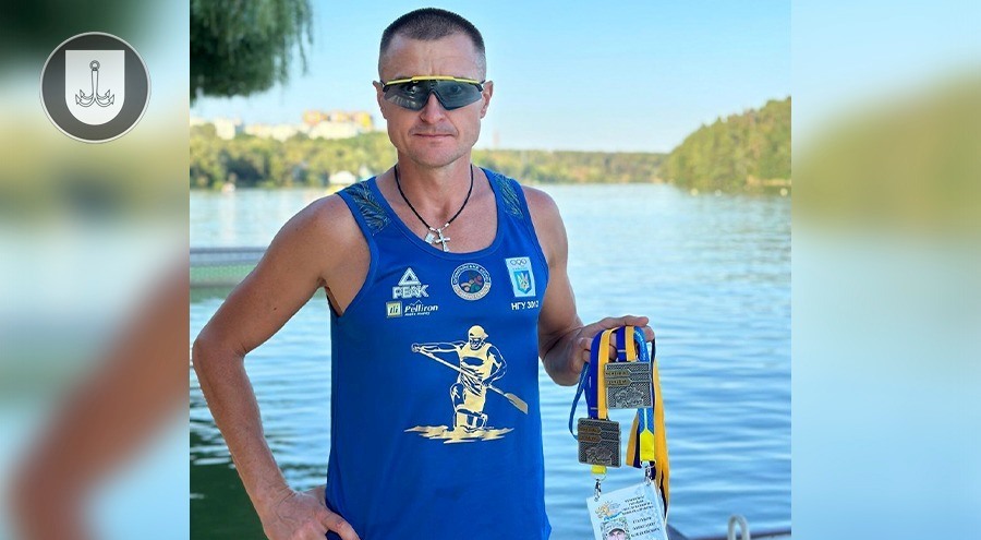 Одеський гвардієць здобув дві золоті медалі чемпіонату України з веслування (фото) «фото»