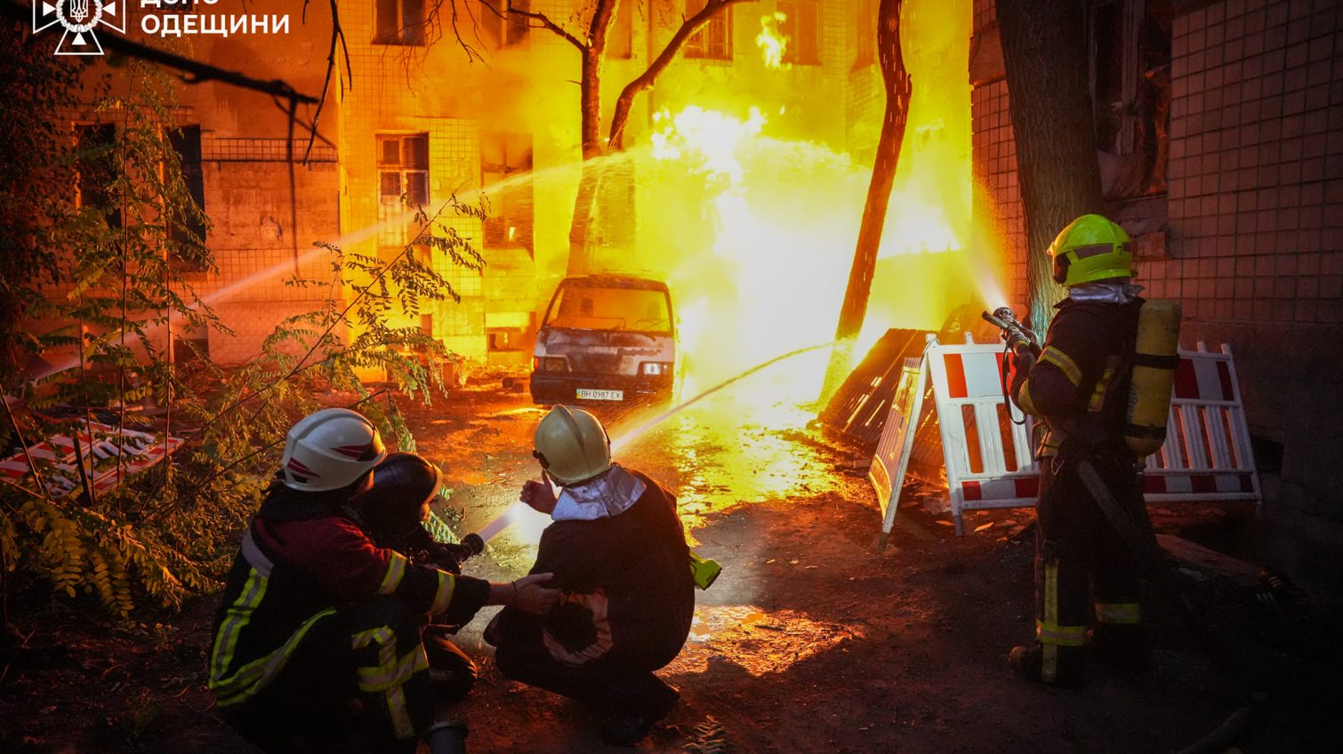 В Одесі від вибуху цистерни з газом загорілася будівля (фото, відео) «фото»