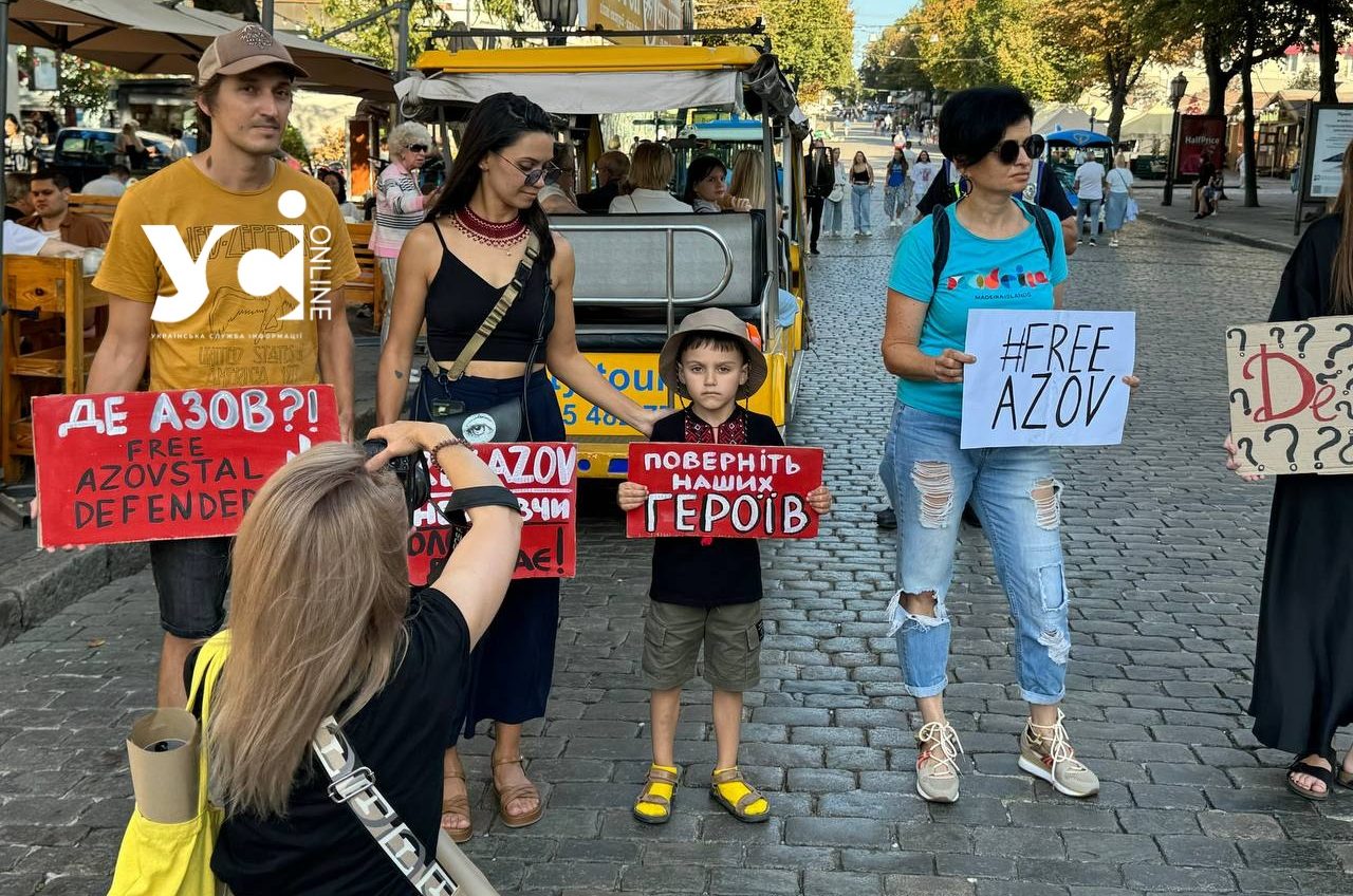 В Одесі пройшла акція на підтримку військовополонених (фото) «фото»