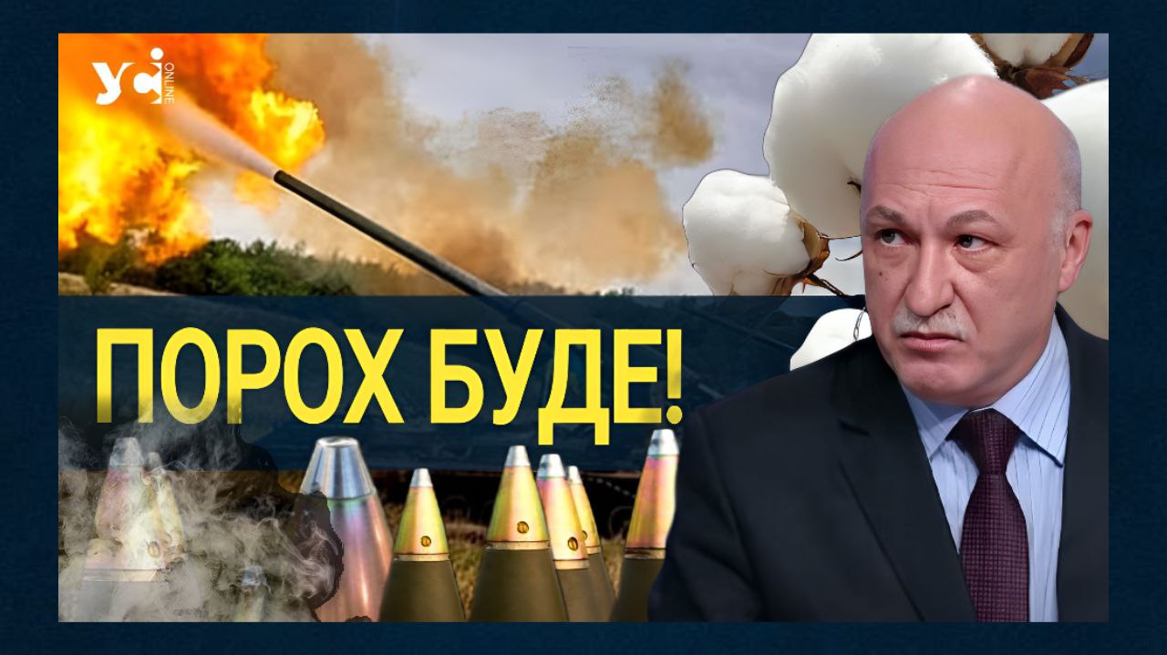 Порох з бавовни, яку вирощують на Одещині, Україна отримає не раніше ніж через 3 роки (відео) «фото»