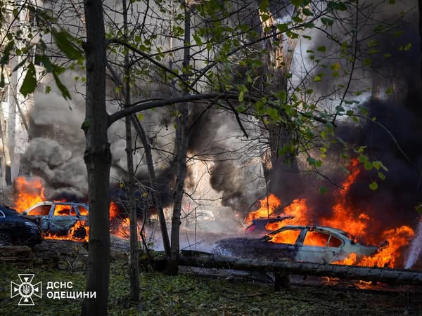 Внаслідок обстрілу Одеси в повітря потрапило 40 тонн діоксиду вуглецю «фото»