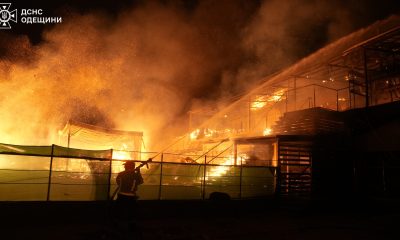 Палало три години: на узбережжі Одеси знов горів літній заклад відпочинку «True Man» (фото, відео) «фото»