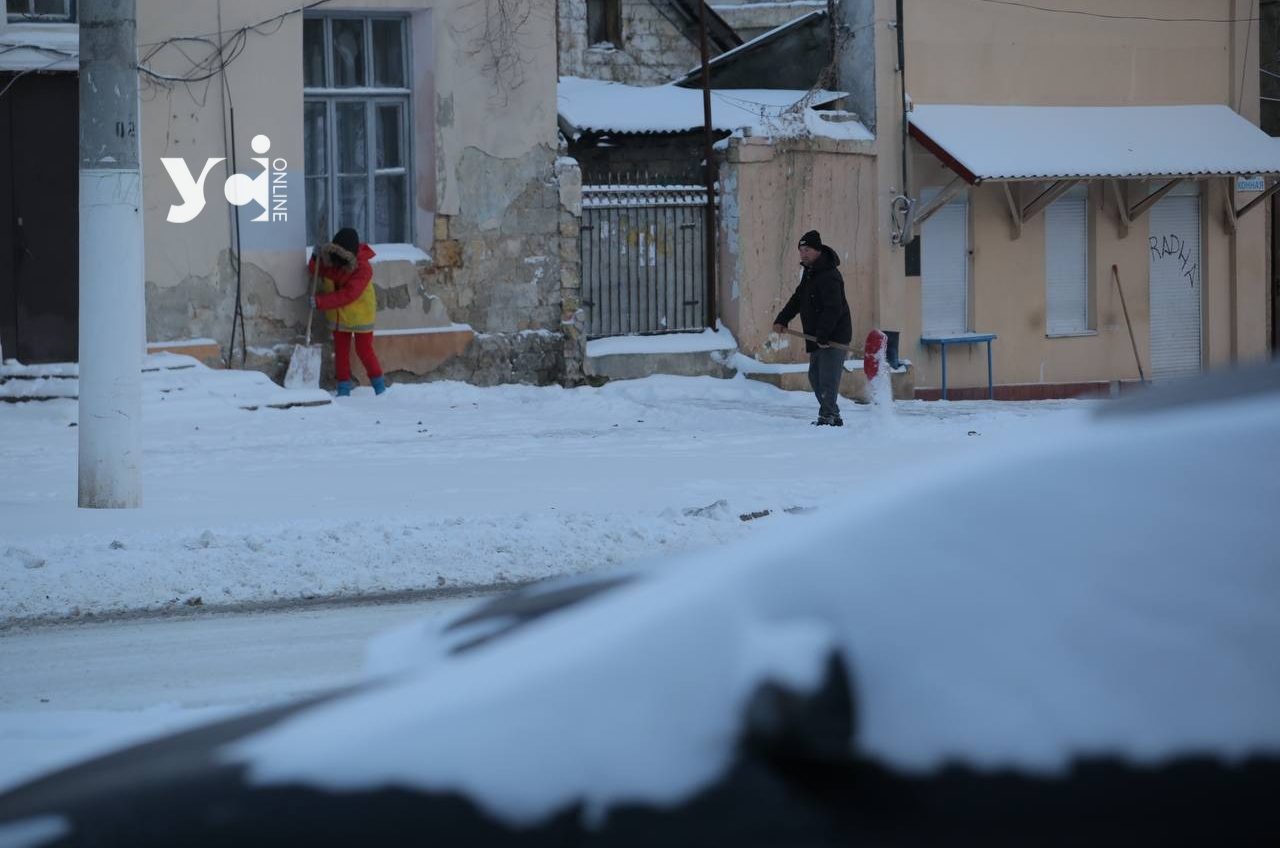 В Одесі підприємців каратимуть штрафами за неприбраний сніг «фото»