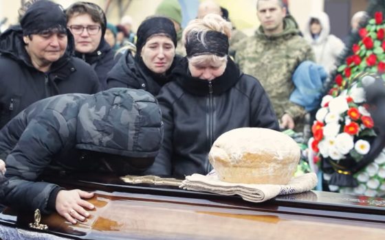 На Одещині попрощались із загиблим на війні прикордонником «фото»