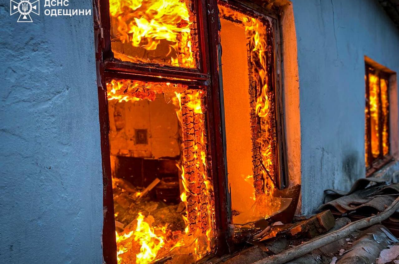 В Ізмаїльському районі під час пожежі у будинку згорів літній господар «фото»