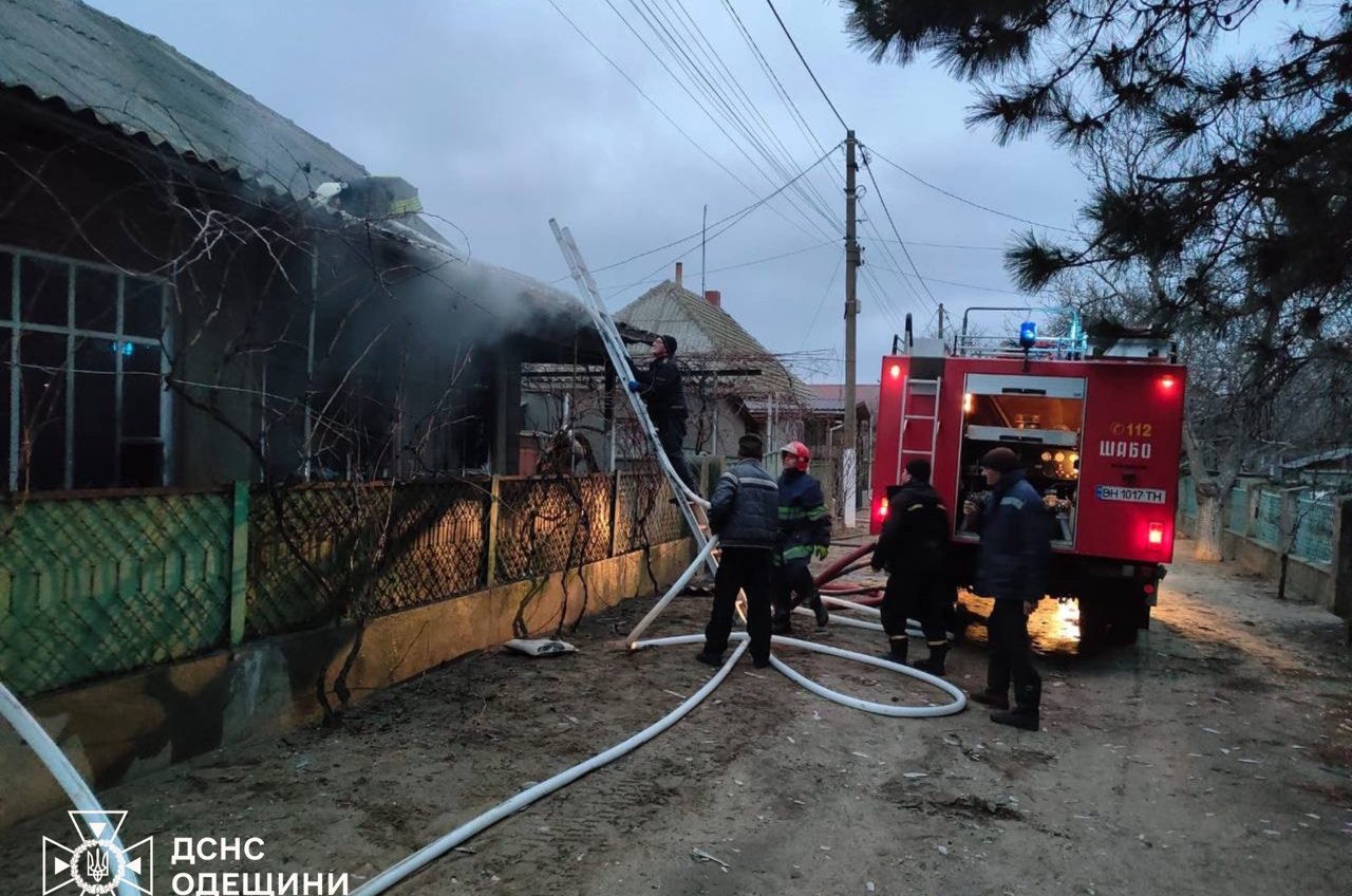 В Шабо під час пожежі постраждали дві людини (фото) «фото»