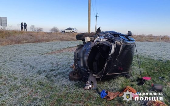 У Білгород-Дністровському районі авто вилетіло в кювет – є постраждалі «фото»