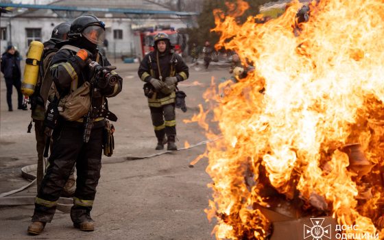 В Одесі «горів режимний об’єкт»: у місті відбулись навчання надзвичайників (фото, відео) «фото»