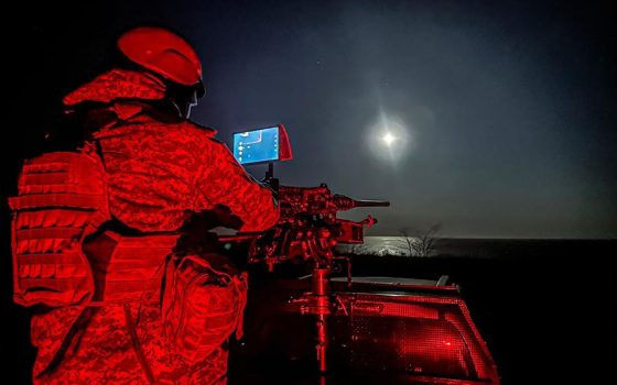 Нацгвардійці показали, як збивали ворожі БпЛА на Одещині (фото) «фото»