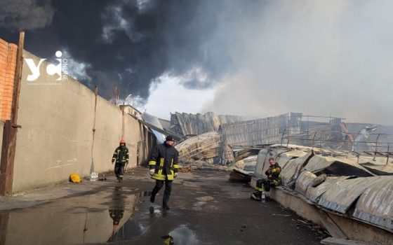 Під час горіння складу іграшок в Одесі в атмосферу потрапило майже 206 тонн токсичних речовин «фото»