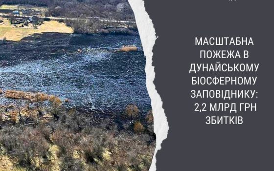 Суперпожежа у Вилковому завдала збитків на понад 2 млн гривень «фото»