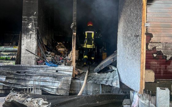 В Одесі на 5-й станції Великого Фонтану горіла недобудова «фото»