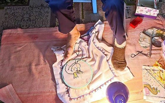 В Одесі представили вишивку, створену унікальним методом талановитої майстрині (фото) «фото»