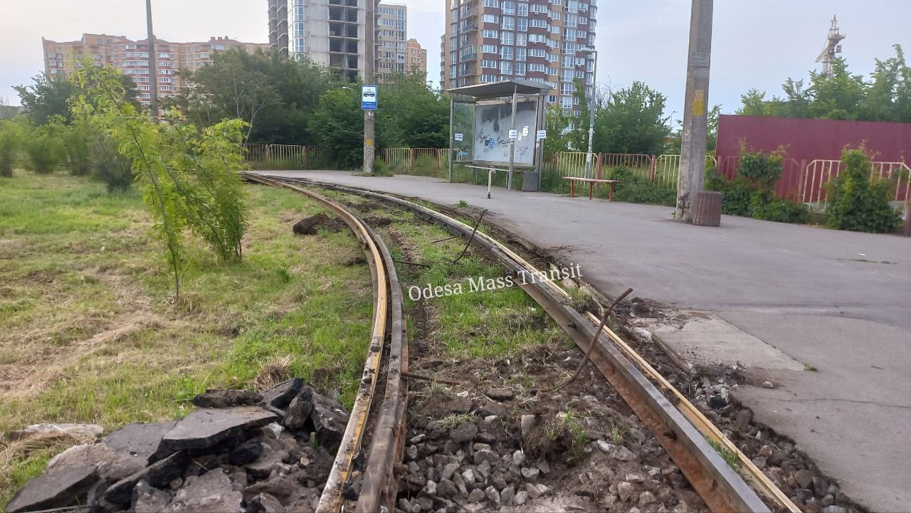 В Одесі розпочали реконструкцію трамвайного кільця на вулиці 28-ї бригади (фото) usionline.com В Одесі розпочали реконструкцію трамвайного кільця на вулиці 28-ї бригади (фото) «фото»