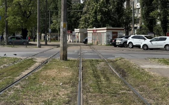 В Одесі завершили перший етап середнього ремонту трамвайної колії на важливому перехресті (фото) «фото»