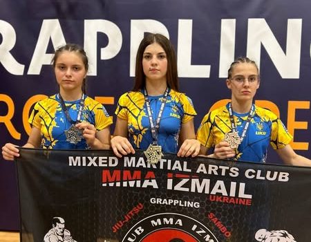 Спортсменки з Одещини вибороли шість медалей на чемпіонаті Європи з грепплінгу (фото) «фото»