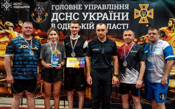 В Одесі пройшов турнір з настільного тенісу серед рятувальників (фото) «фото»