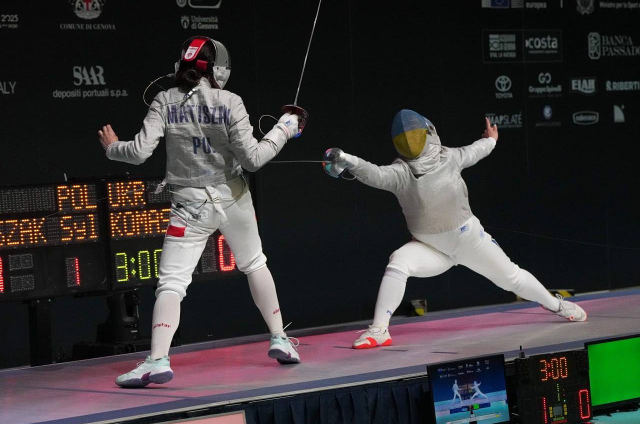 Одеситка Аліна Комащук — віцечемпіонка Європи у фехтуванні (фото) usionline.com Одеситка Аліна Комащук — віцечемпіонка Європи у фехтуванні (фото) «фото»