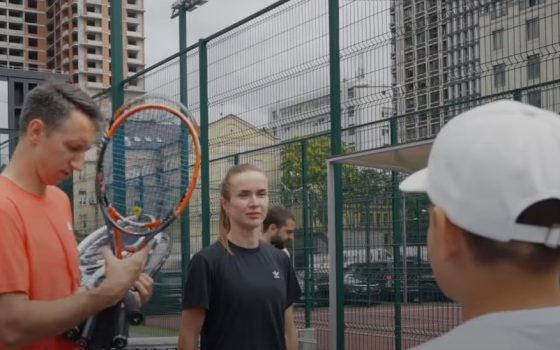 Еліна Світоліна провела тренування для дітей, яких врятували від депортації (відео) «фото»