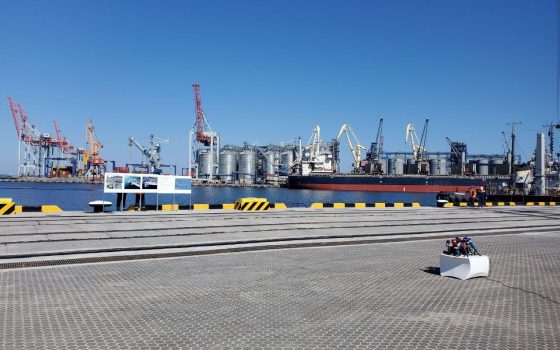 На третій етап довготривалої реконструкції причалу в Одеському порту виділили ще 500 млн «фото»