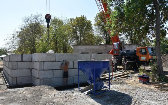 На Одещині будують укриття для дитячого садка (фото) «фото»
