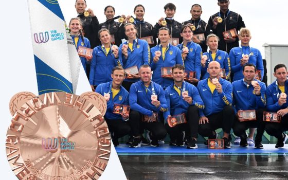 Збірна України знову на п’єдесталі Всесвітніх ігор – третє місце в командному заліку «фото»