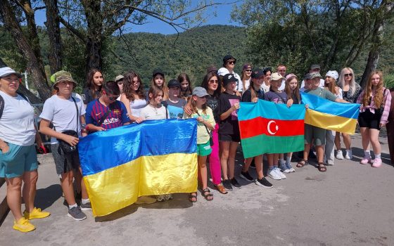 Діти прикордонників з Одещини та інших регіонів відпочили в Азербайджані (фото) «фото»
