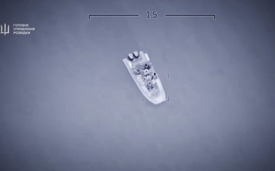 Бійці ГУР знищили російський катер у Чорному морі (відео) «фото»