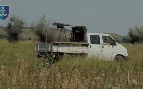 Одеські морпіхи показали як знищують російські «ударні дрони» (відео) «фото»
