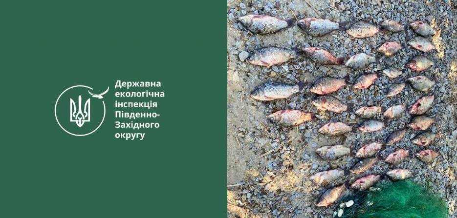 На Дністровському лимані браконьєр вполював лящів та карасів на майже 60 тисяч гривень «фото»