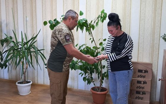 На Одещині рідним загиблого воїна  Валентина Мікуліна вручили орден «За мужність» «фото»