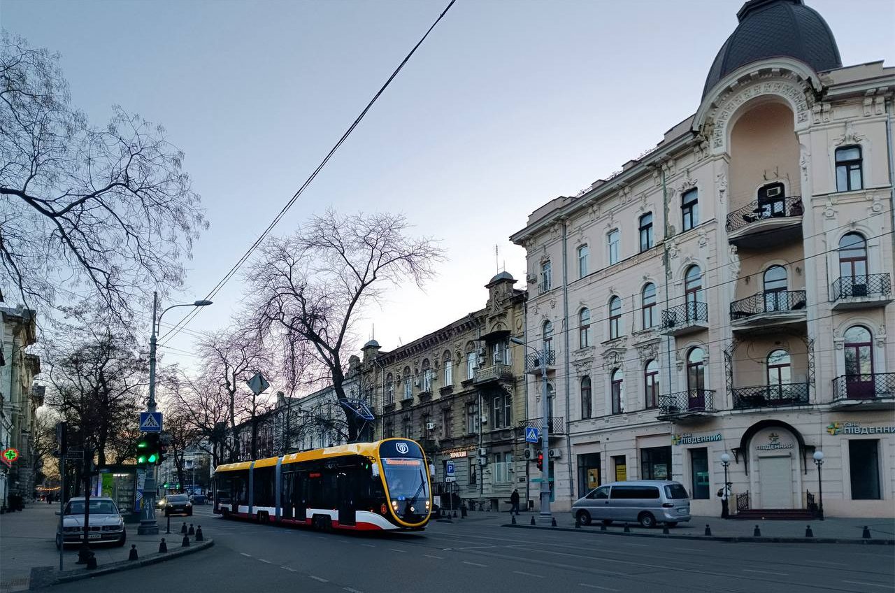 На Віталія Блажка запустили трамвайний маршрут №7 usionline.com На Віталія Блажка запустили трамвайний маршрут №7 «фото»