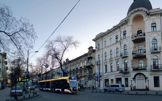 На Віталія Блажка запустили трамвайний маршрут №7 «фото»