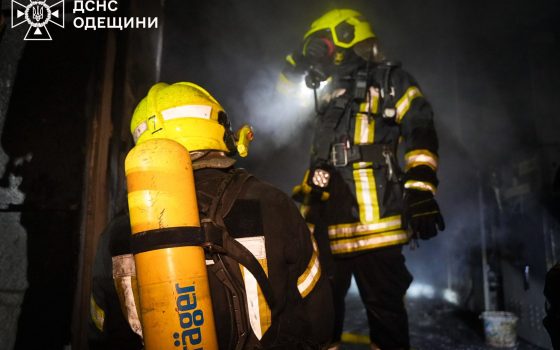 В Одесі палав енергооб’єкт (фото, відео) «фото»