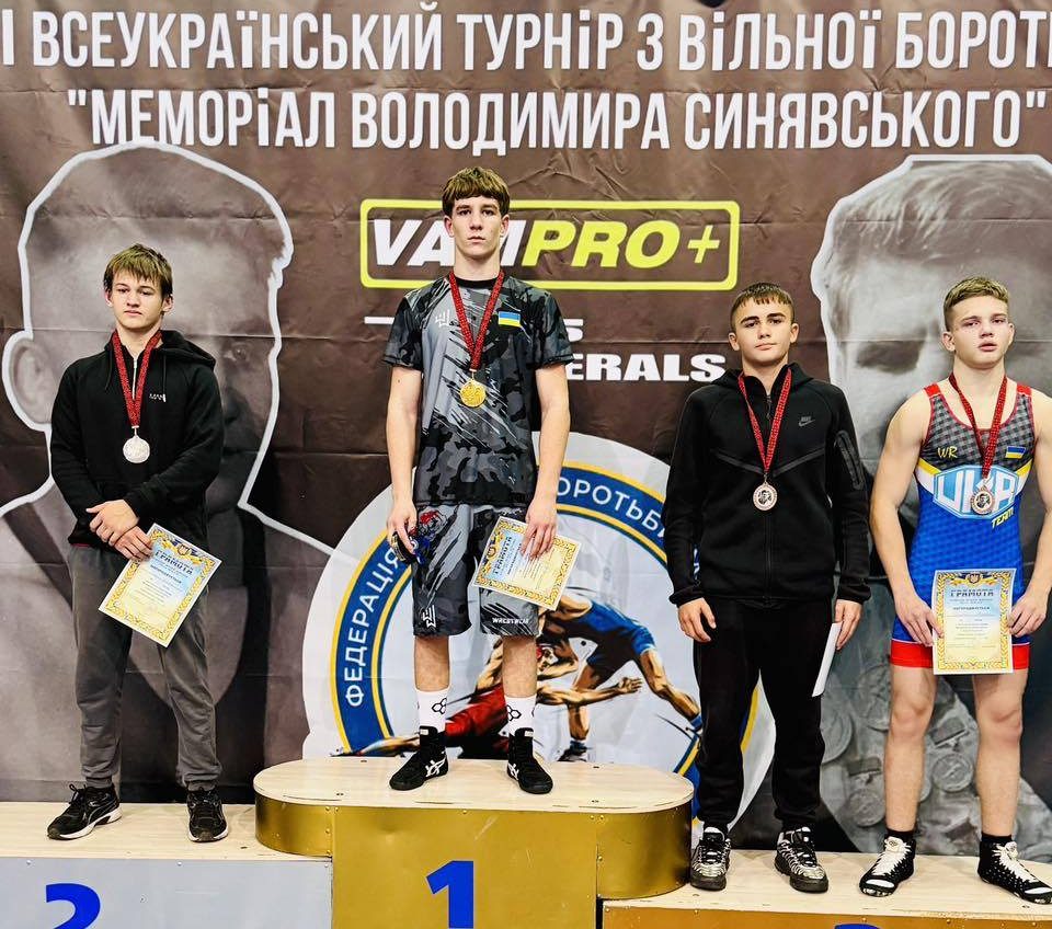 Спортсмен з Одещини здобув золото на всеукраїнському турнірі з вільної боротьби (фото) «фото»