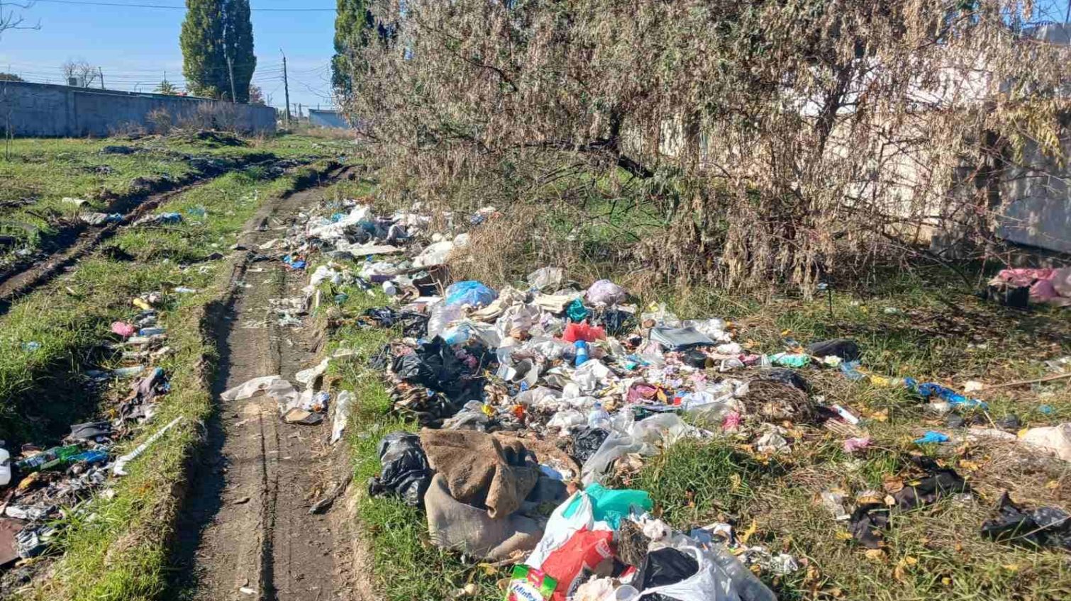 В Одесі на вулиці Хуторській виявили велике стихійне сміттєзвалище (фото) «фото»