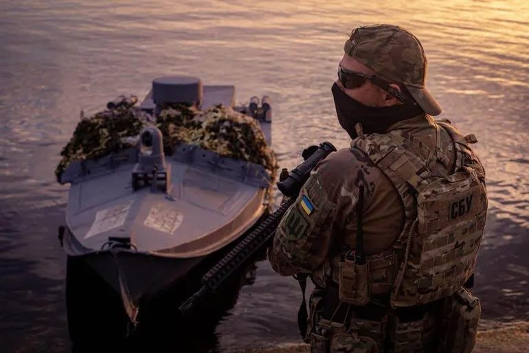 Морські дрони СБУ атакували 11 російських військових кораблів і суден: що відомо «фото»