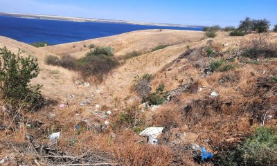 На схилах Тилігульського лиману виявили велике сміттєзвалище (фото) «фото»