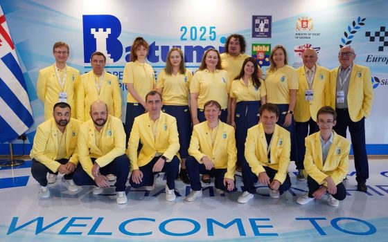 Збірна України з шахів вдруге стала чемпіоном   Європи «фото»