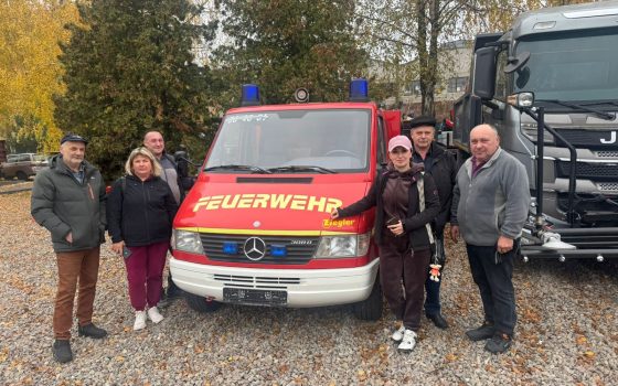 Громада Одещини отримала пожежний автомобіль від благодійників з Німеччини (відео) «фото»