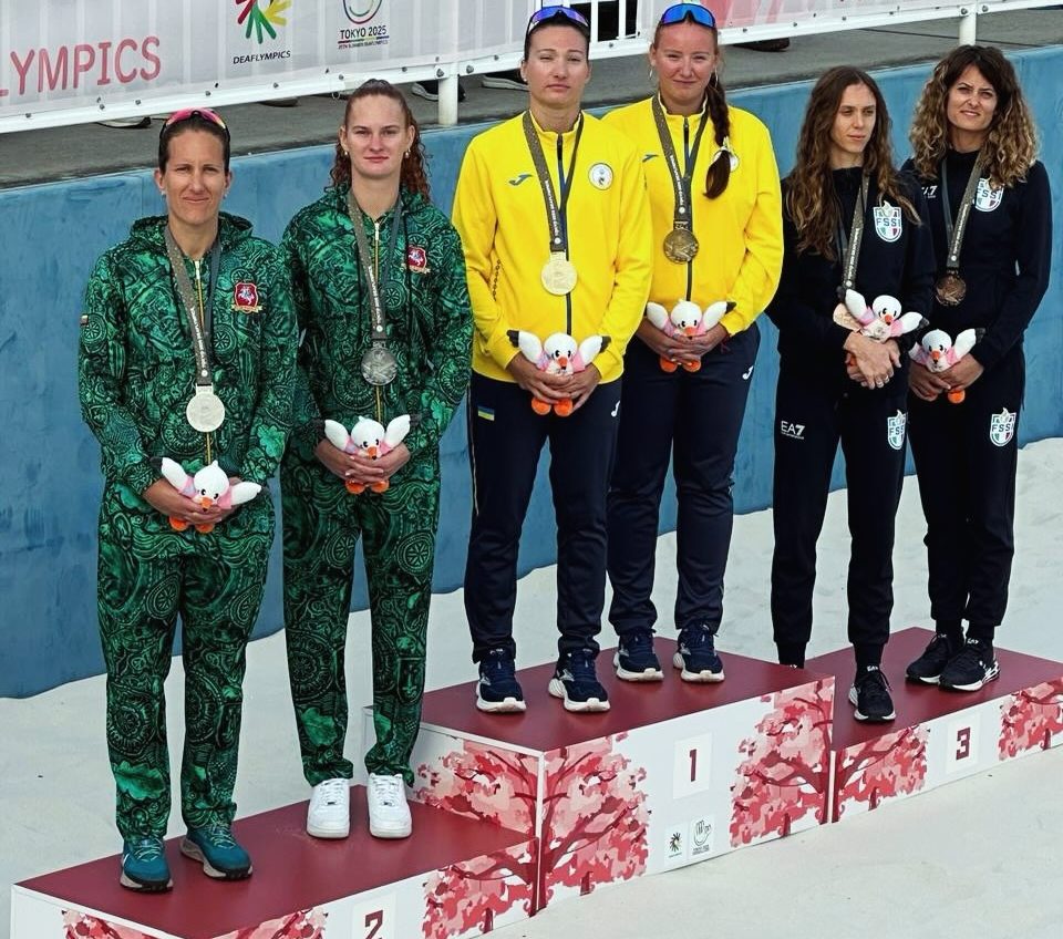 Українська збірна виборола десять нагород за добу на Дефлімпійських іграх «фото»