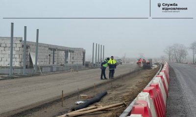 На Одещині триває облаштування майданчика для стоянки та відпочинку вантажного транспорту «фото»