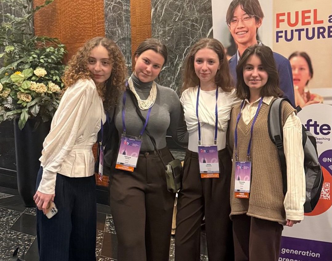 Українські школярі презентували свій AI-стартап про у головному офісі ООН «фото»