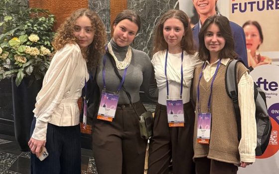 Українські школярі презентували свій AI-стартап про у головному офісі ООН «фото»