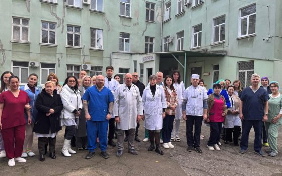 Колектив Одеського обласного медцентру висловив підтримку гендиректору Вадиму Шухтіну «фото»