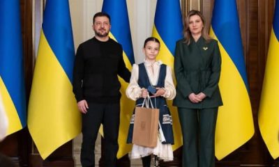 Юна гімнастка з Чорноморська, яка втратила ногу через російську ракету, отримала відзнаку від президента «фото»